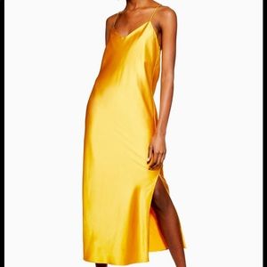 Mustard Yellow Topshop Slip